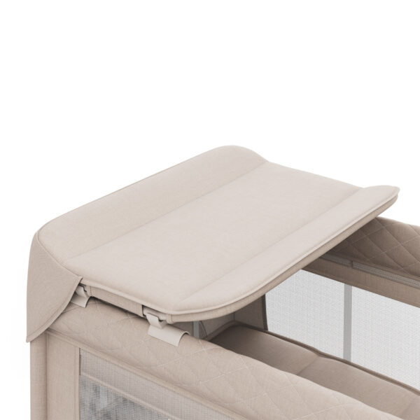 Lit bébé et lit de voyage 2 en 1 LEODY UP - Beige