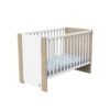 Lit bébé 60x120cm Antonin Bois Blanc - SAUTHON