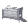 Lit Parapluie Torino 2 Hauteurs +accessoires Gris - LORELLI