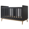 1-5413921080795_1 Lit bébé 70x140cm évolutif en banquette Pure Noir - PERICLES