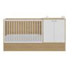 Lit bébé combiné 60x120cm évolutif en 90x190cm Arthur - GALIPETTE