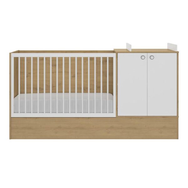 Lit bébé combiné 60x120cm évolutif en 90x190cm Arthur - GALIPETTE