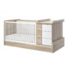 Lit bébé combiné 70x140cm évolutif en 90x200cm Sacha - GALIPETTE