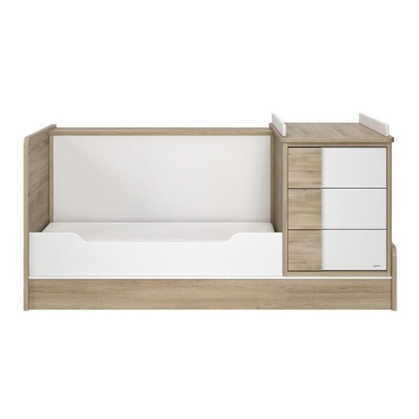 Lit bébé combiné 70x140cm évolutif en 90x200cm Sacha - GALIPETTE