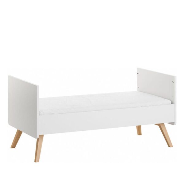 1766501102-3661979083158_3 Lit bébé évolutif 70x140cm Vintage Blanc - VOX