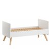 1766501102-3661979083158_4 Lit bébé évolutif 70x140cm Vintage Blanc - VOX