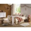Lit bébé combiné 60x120cm évolutif en 90x190cm Paloma Blanc - SAUTHON