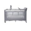 Lit Parapluie Torino 2 Hauteurs +accessoires Gris - LORELLI