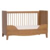 2040000000394_2 Lit bébé évolutif 70x140cm Lille Caramel - NINA BIEN