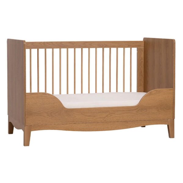 Lit bébé évolutif 70x140cm Lille Caramel - NINA BIEN