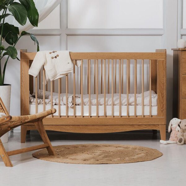 2040000000394_3 Lit bébé évolutif 70x140cm Lille Caramel - NINA BIEN