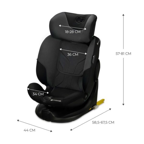 Siège auto I-FIX i-Size - Noir