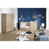 3-3500760124277_3 Lit bébé combiné 60x120cm évolutif en 90x190cm Antonin Bois - SAUTHON