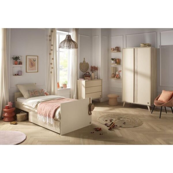 Lit bébé 60x120cm évolutif en 90x190cm Mélinée - SAUTHON