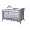 Lit Parapluie Torino 2 Hauteurs +accessoires Gris - LORELLI