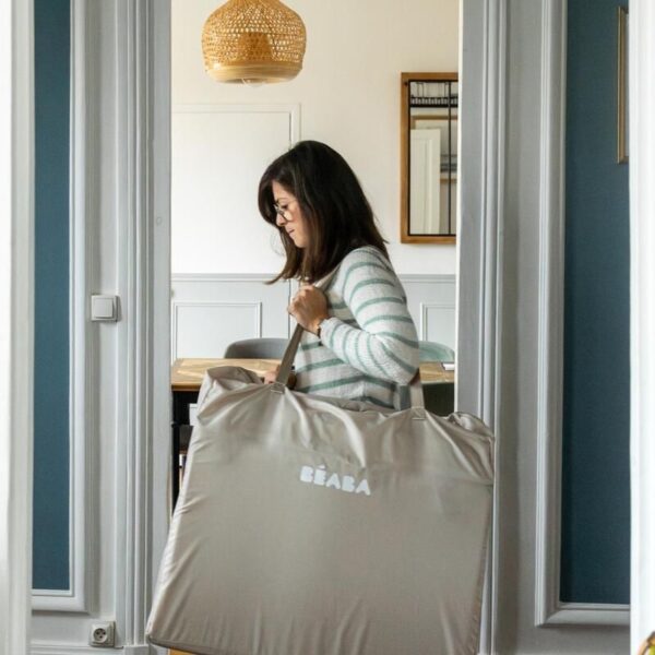 3384349460051_15 Lit Parapluie 3 en 1 Eazy Sleep Argile Gazelle - BEABA