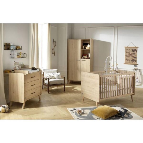 3500760124208_3 Lit bébé évolutif 70x140cm Arty - SAUTHON