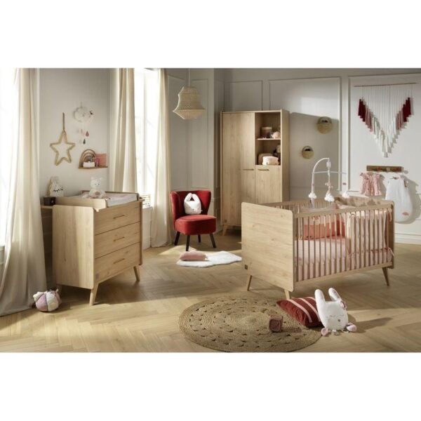 3500760124208_4 Lit bébé évolutif 70x140cm Arty - SAUTHON