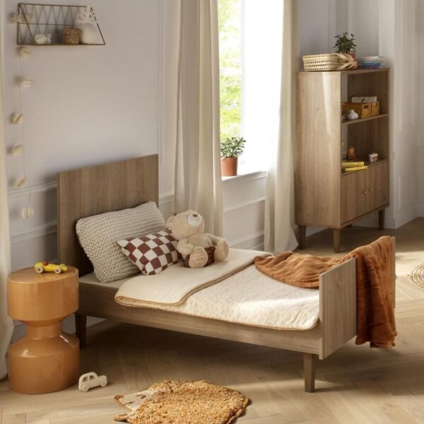 3500760132869_5 Lit bébé évolutif 70x140cm Mokka - SAUTHON