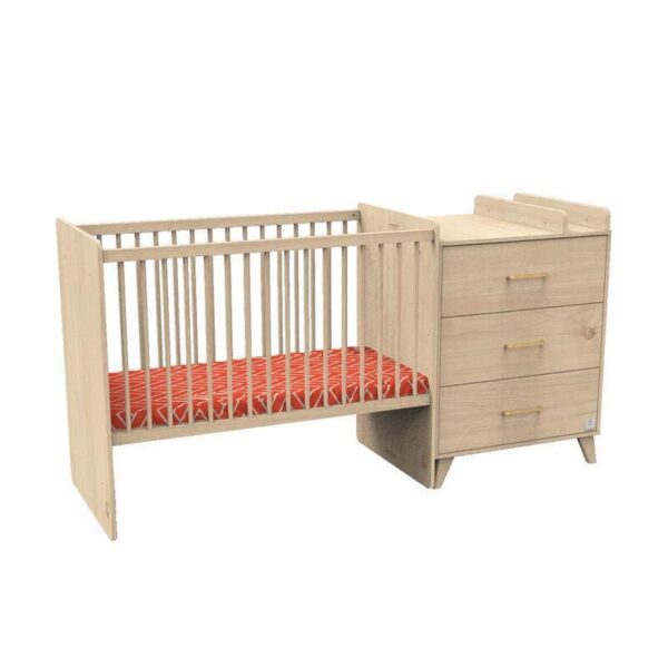 3500760135181_1_1 Lit bébé combiné 60x120cm évolutif en 90x190cm Arty - SAUTHON