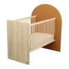 Lit bébé 60x120cm évolutif en 90x190cm Arche Caramel - SAUTHON