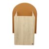 Lit bébé 60x120cm évolutif en 90x190cm Arche Caramel - SAUTHON
