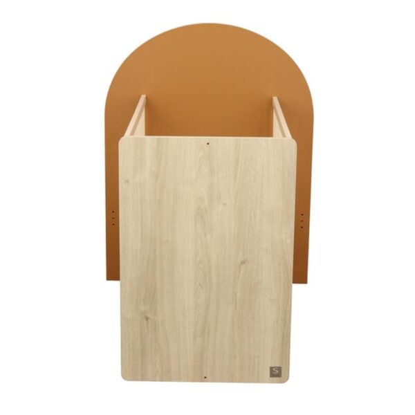Lit bébé 60x120cm évolutif en 90x190cm Arche Caramel - SAUTHON