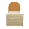 Lit bébé 60x120cm évolutif en 90x190cm Arche Caramel - SAUTHON