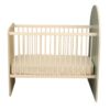 Lit bébé 60x120cm évolutif en 90x190cm Arche Sauge - SAUTHON