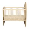 Lit bébé 60x120cm évolutif en 90x190cm Arche Chêne Sépia - SAUTHON