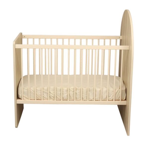 Lit bébé 60x120cm évolutif en 90x190cm Arche Chêne Sépia - SAUTHON