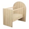Lit bébé 60x120cm évolutif en 90x190cm Arche Chêne Sépia - SAUTHON