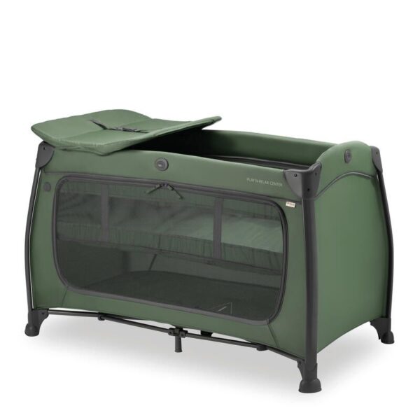 4007923600153_1 Lit parapluie Play N Relax Center Dark Green - HAUCK
