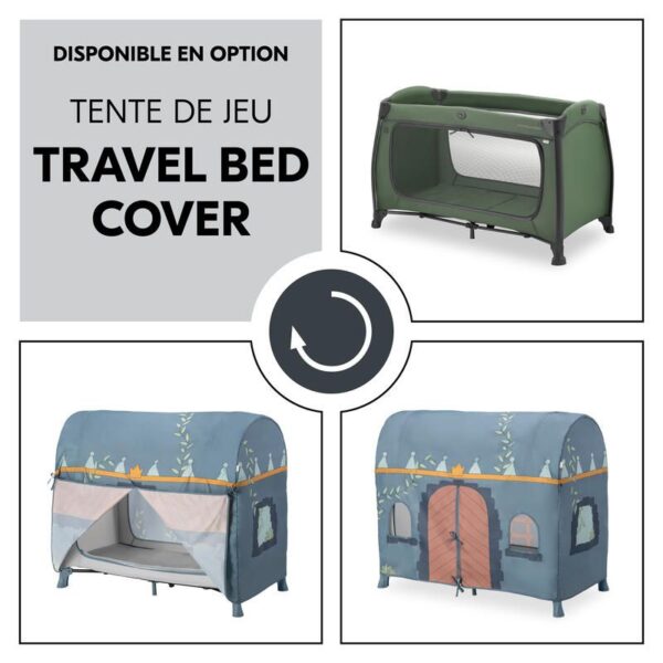 Lit parapluie Play N Relax Center Dark Green - HAUCK