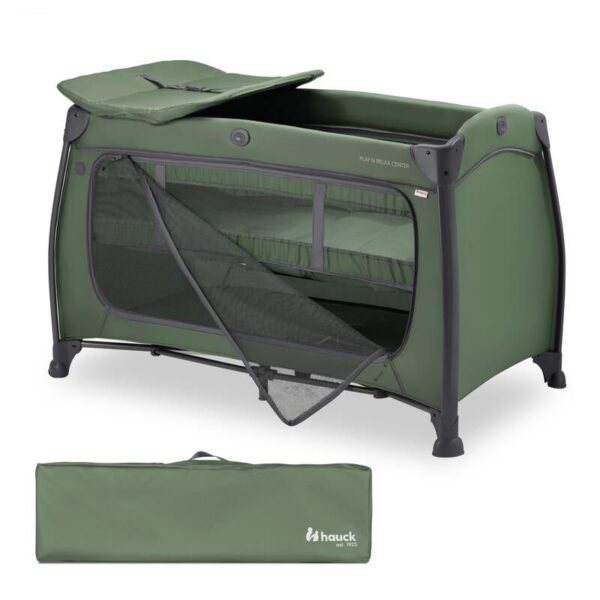Lit parapluie Play N Relax Center Dark Green - HAUCK