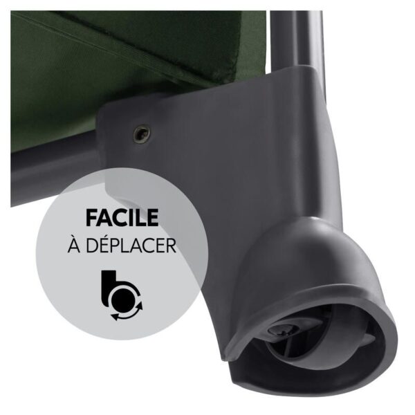 Lit parapluie Play N Relax Center Dark Green - HAUCK
