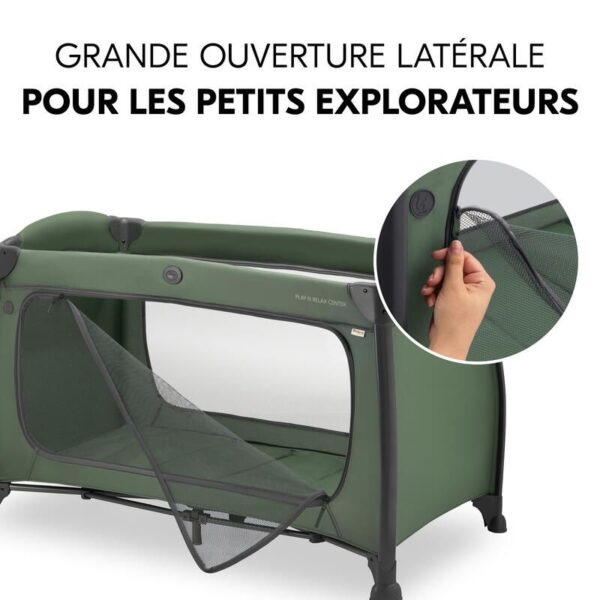 Lit parapluie Play N Relax Center Dark Green - HAUCK