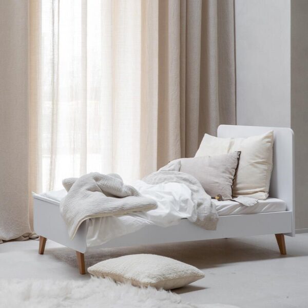 5414375177598_10 Lit bébé évolutif 70x140cm Loft Blanc - QUAX