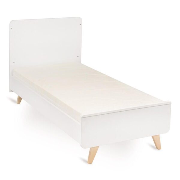 5414375177598_5 Lit bébé évolutif 70x140cm Loft Blanc - QUAX