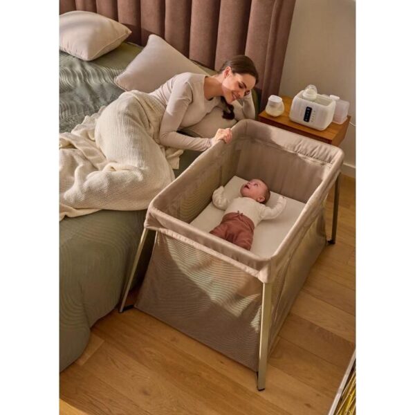 5903771723299_2_ Lit parapluie Alice Olive Beige - LIONELO