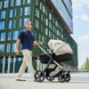 Poussette Trio MOOV 2 AIR - Gris clair