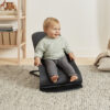 BabyBjörn Transat bébé balance soft tissé Gris Foncé