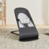 BabyBjörn Transat bébé balance soft tissé Gris Foncé