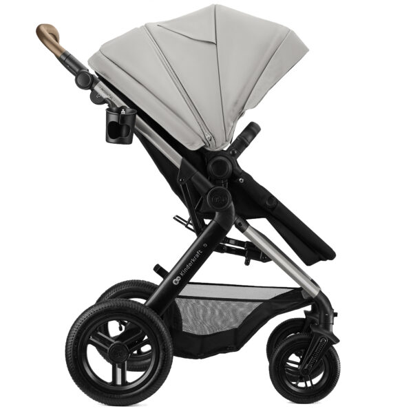 Poussette multifonctionnelle 3en1 MOOV 2 XL - Gris