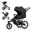 Poussette tout-terrain HELSI 2 - Noir