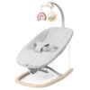 Chicco Transat Zen wave Wooden Grey