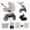 B1 - Copie Poussette multifonction 3en1 PRIME 3 - Beige