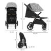 LLLLLLLLL Poussette MITZY - Lunar Black