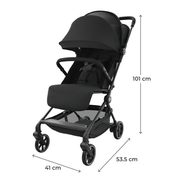 NNNNNNN Poussette cabine NEBO - Noir