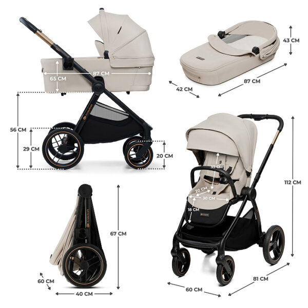 bbbbbbbbbbbbbbbbbbbb Poussette polyvalente NEA 2 - Beige